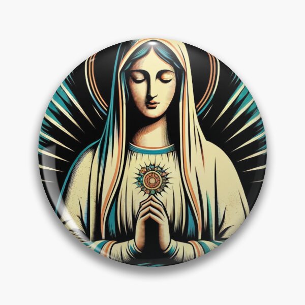 Item preview, Our Lady Of Lourdes Saint Mary Powerful Symbol Mother Mary designed and sold by Chmielayka.