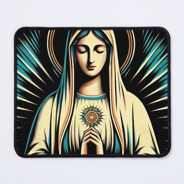 Item preview, Our Lady Of Lourdes Saint Mary Powerful Symbol Mother Mary designed and sold by Chmielayka.