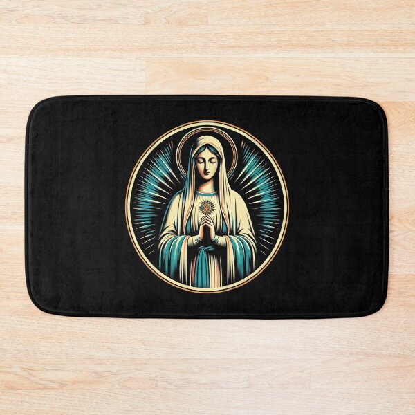 Item preview, Our Lady Of Lourdes Saint Mary Powerful Symbol Mother Mary designed and sold by Chmielayka.