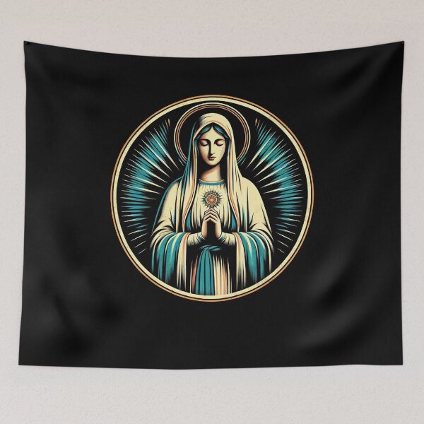 Item preview, Our Lady Of Lourdes Saint Mary Powerful Symbol Mother Mary designed and sold by Chmielayka.
