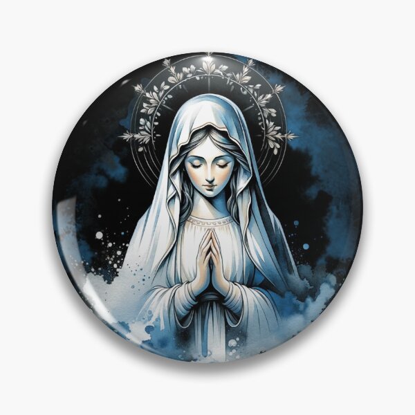 Item preview, Our Lady Of Lourdes Saint Mary Powerful Symbol Mother Mary designed and sold by Chmielayka.