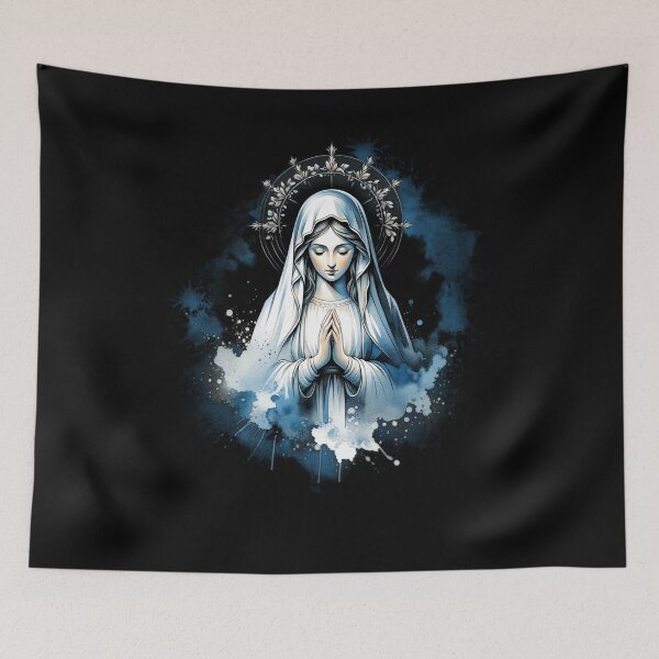 Item preview, Our Lady Of Lourdes Saint Mary Powerful Symbol Mother Mary designed and sold by Chmielayka.