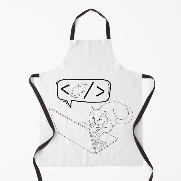 Item preview, Cat Loves Coding: Mouse in the Algorithm designed and sold by GoblinBoutique.