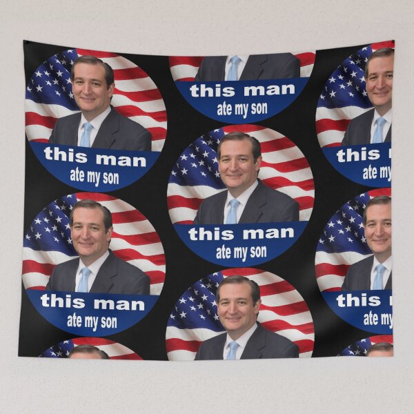 Item preview, This man ate my son - Ted cruz designed and sold by BarbaraDurfeeb.