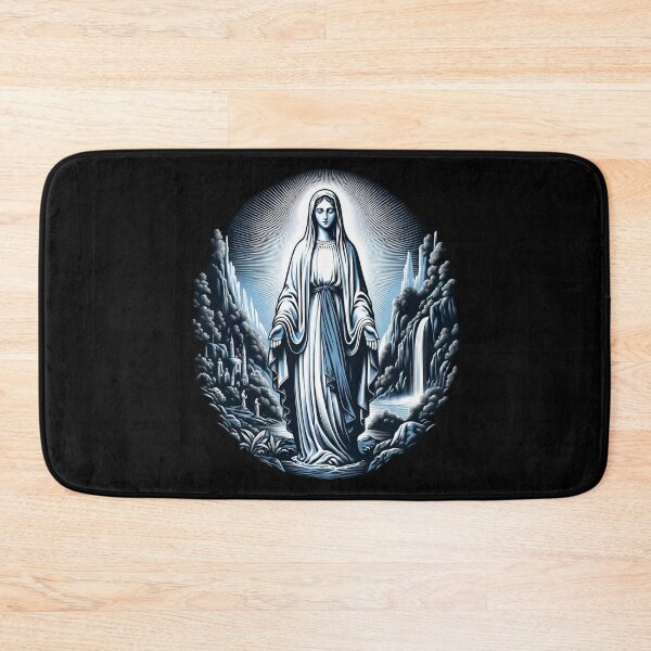 Item preview, Our Lady Of Lourdes Saint Mary Powerful Symbol Mother Mary designed and sold by Chmielayka.