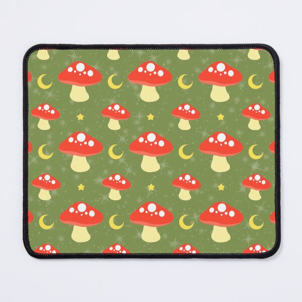 Item preview, Red Mushrooms Pattern designed and sold by JMDesignHouse.