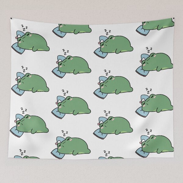 Item preview, froggie sleeping designed and sold by ArriArts.