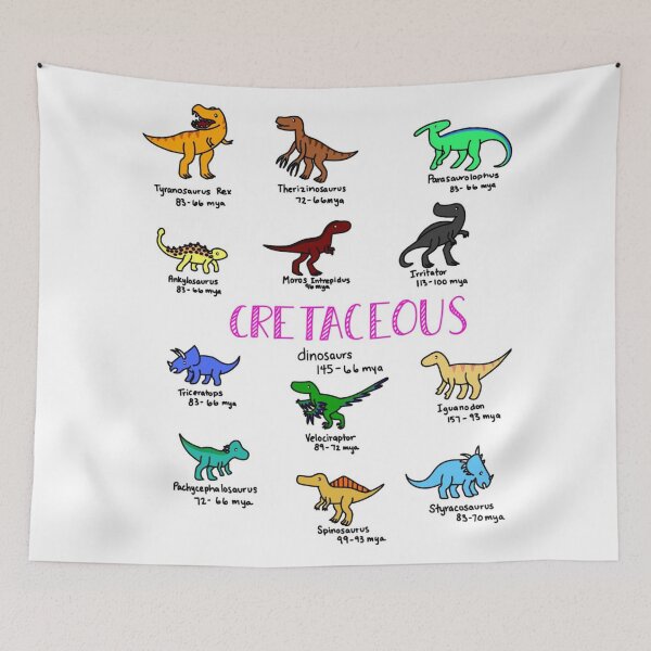 Item preview, Cretaceous Dinosaurs designed and sold by Lydia Conder.