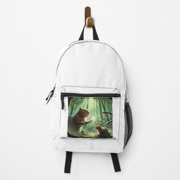 Item preview, Capy Mom Protects Baby from Snakes and Alligators1 designed and sold by Capybara Art Lover.
