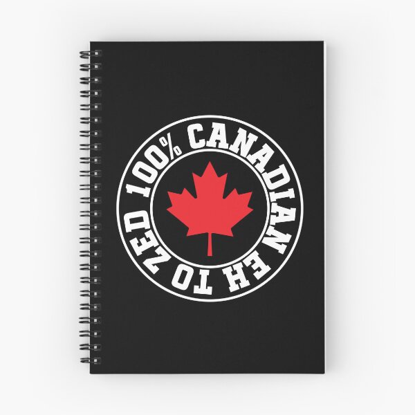 Item preview, 100% Canadian Eh to Zed designed and sold by ThreadBeat.