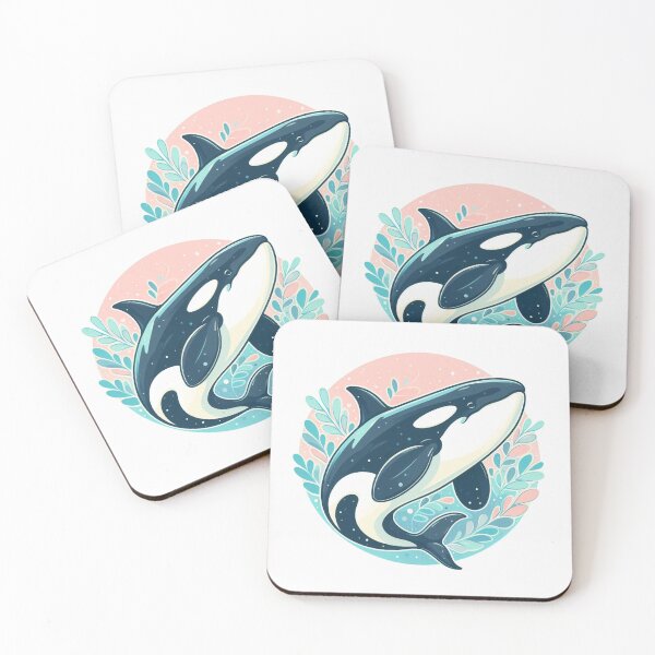 Item preview, killer whale designed and sold by LadyAiny.