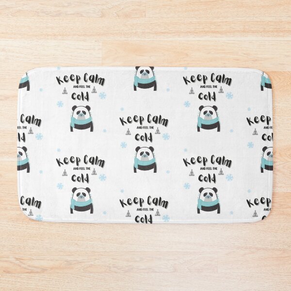 Item preview, Keep calm and feel the cold enlightened bear designed and sold by njokindegwa.