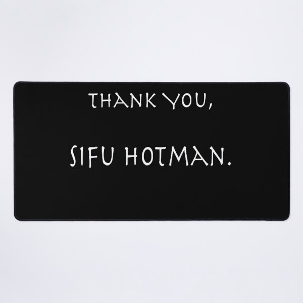 Item preview, Thank You, Sifu Hotman designed and sold by danraji.