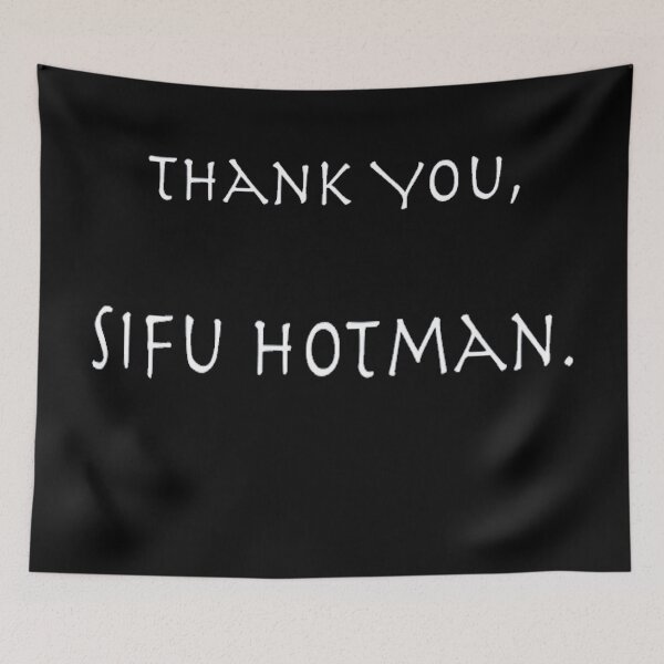 Item preview, Thank You, Sifu Hotman designed and sold by danraji.