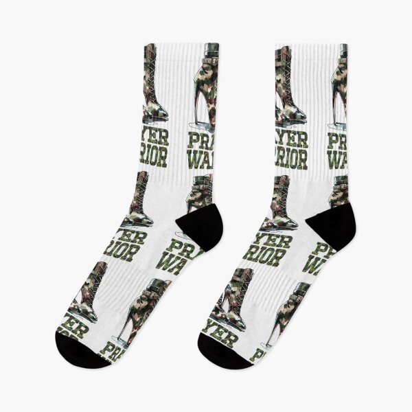 Item preview, Camo Heels Prayer Warrior Religious Woman Church Service designed and sold by Chmielayka.