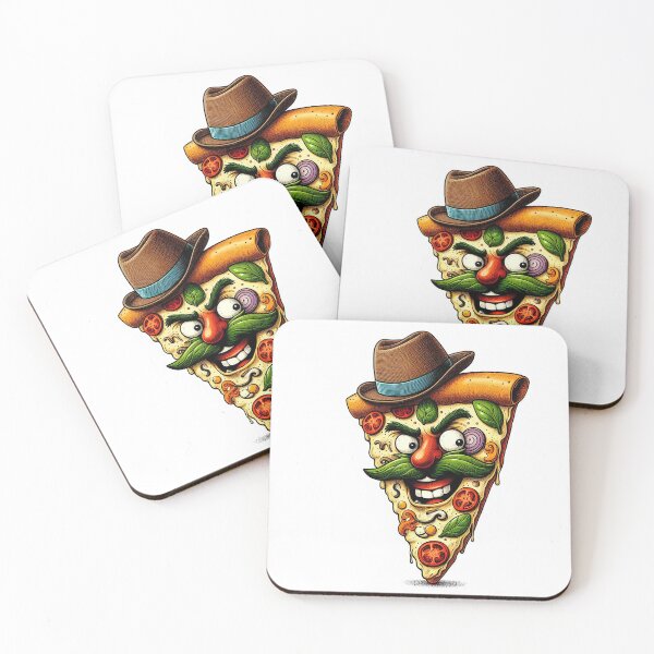 Item preview, character pizza with Vegetables designed and sold by nada-art.