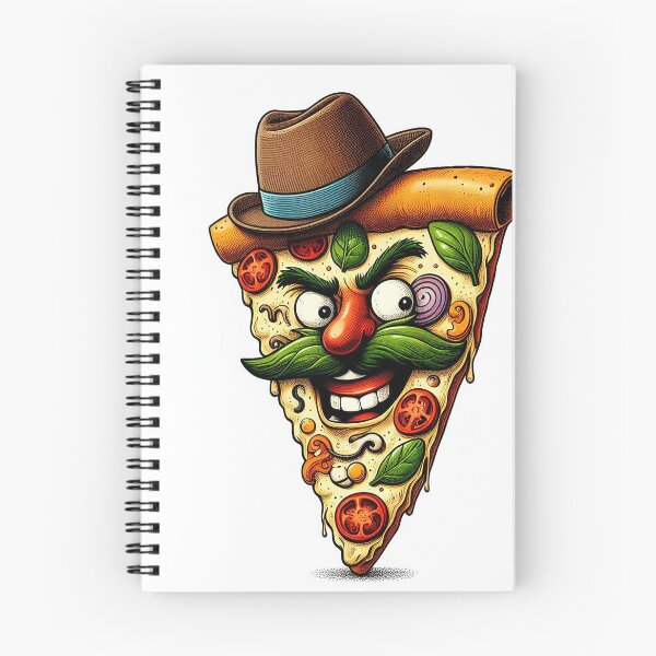 Item preview, character pizza with Vegetables designed and sold by nada-art.
