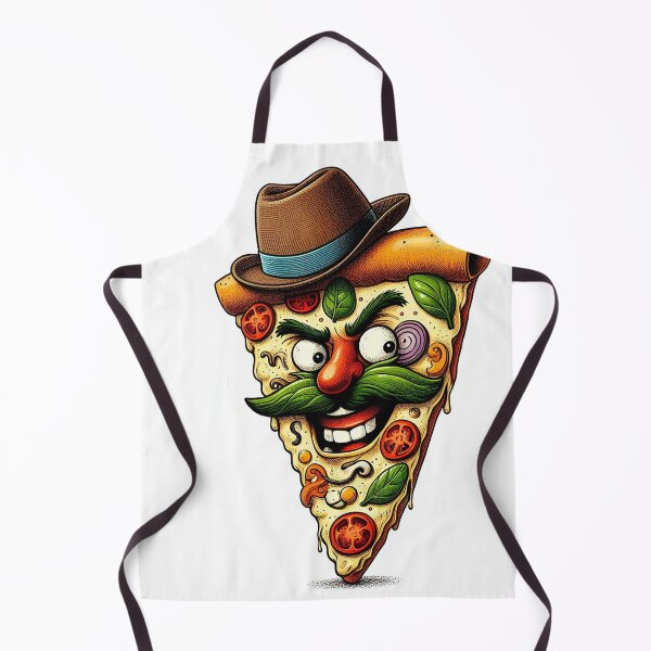Item preview, character pizza with Vegetables designed and sold by nada-art.