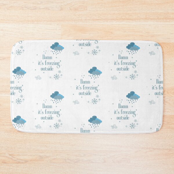 Item preview, Damn it's freezing outside designed and sold by njokindegwa.