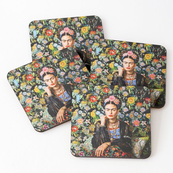 Item preview, Frida Kahlo Flowers designed and sold by TeeARTHY.