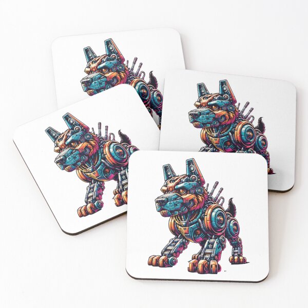 Item preview, Steampunk Cyber Pup: A Futuristic Twist for Redbubble designed and sold by Barbaventuras.