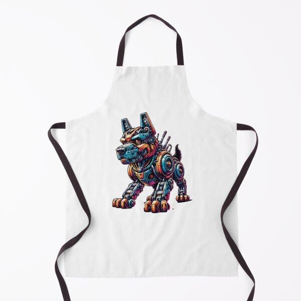 Item preview, Steampunk Cyber Pup: A Futuristic Twist for Redbubble designed and sold by Barbaventuras.