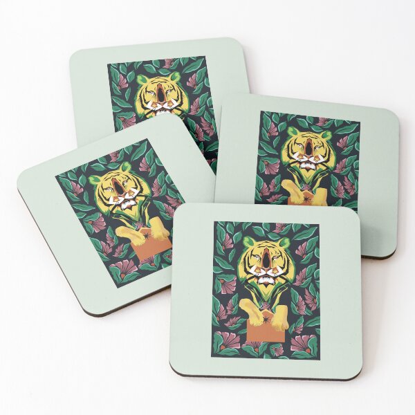 Item preview, Tiger protecting nature designed and sold by saziadesign.