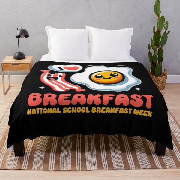 Item preview, National School Breakfast Week I Love Breakfast Eating Lover designed and sold by Chmielayka.