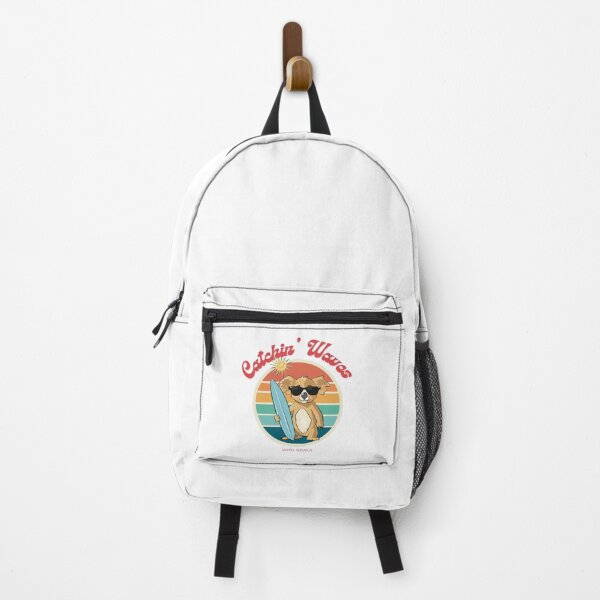 Item preview, Catching waves with Koala, Cute Funny Surfer Design designed and sold by lozsart.
