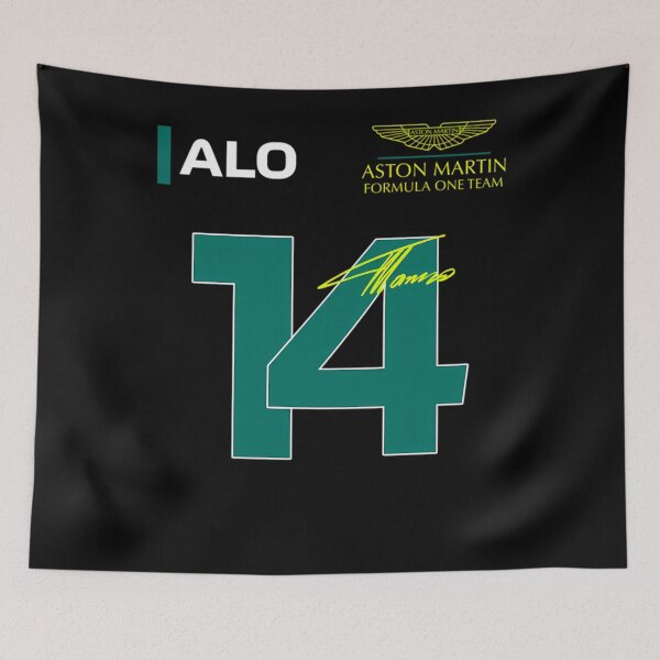 Item preview, Fernando Alonso 14 Aston Martin F1 2023 designed and sold by GroverHaa.