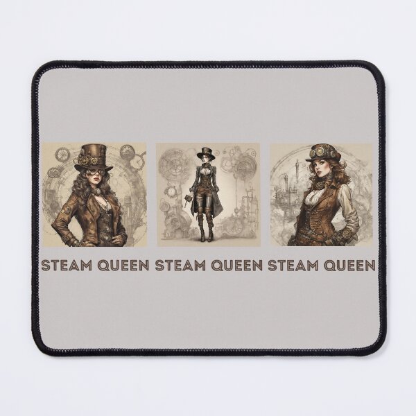 Item preview, Steampunk queens in sepia tones designed and sold by TorraCreative.