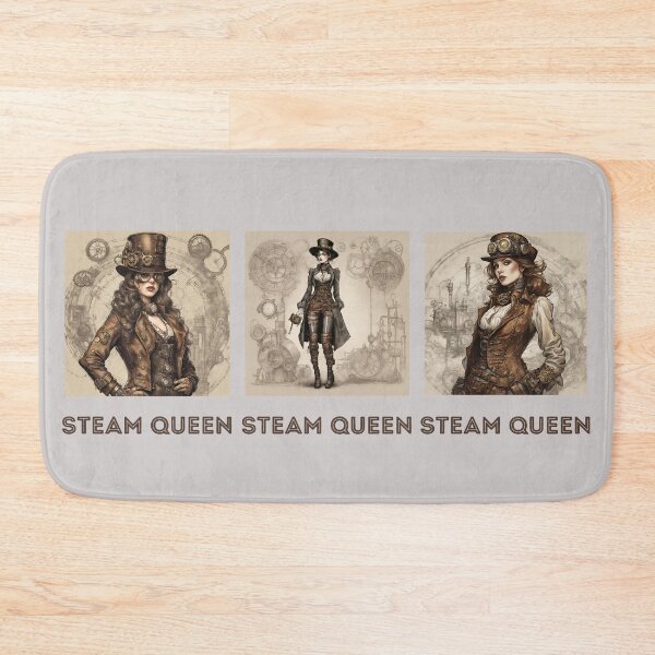 Item preview, Steampunk queens in sepia tones designed and sold by TorraCreative.