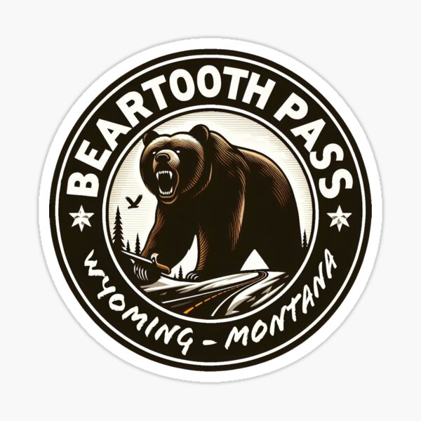 Item preview, Konkr Roads Beartooth Pass Road Montana Wyoming designed and sold by KonkrRoads.