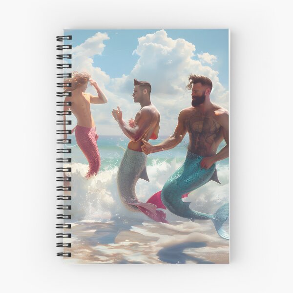 Item preview, Ocean Side Merman Beach Party designed and sold by WesScottsWhimsy.