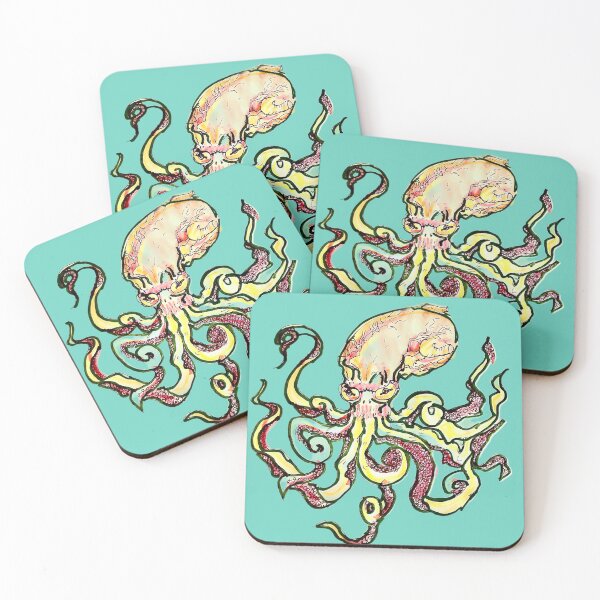 Item preview, The Alien Octopus  designed and sold by Doodle Mind Journeys.