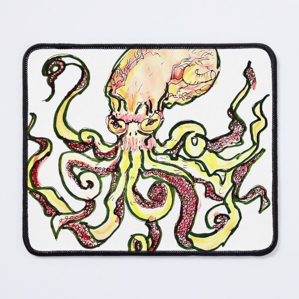 Item preview, The Alien Octopus designed and sold by Doodle Mind Journeys.
