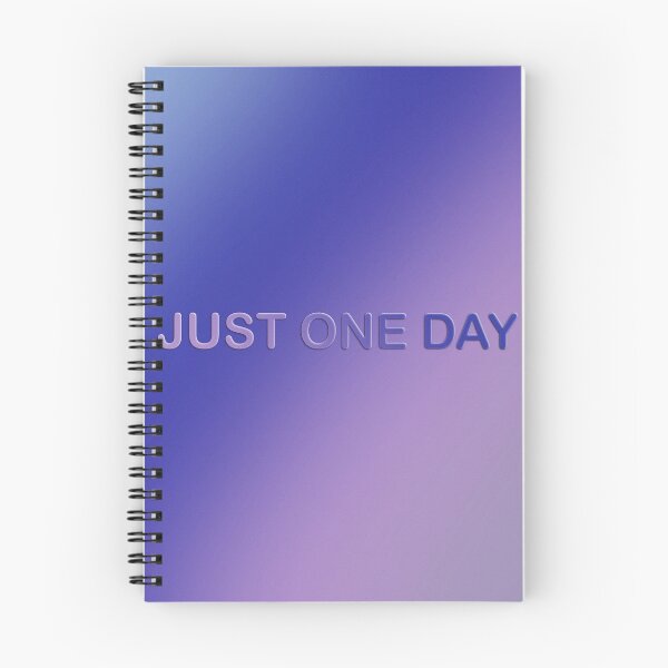 Item preview, Just One Day BTS Song| Embossed Design | Purple Gradient designed and sold by WarmlyArts.