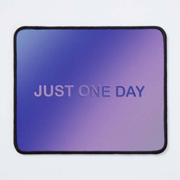 Item preview, Just One Day BTS Song| Embossed Design | Purple Gradient designed and sold by WarmlyArts.