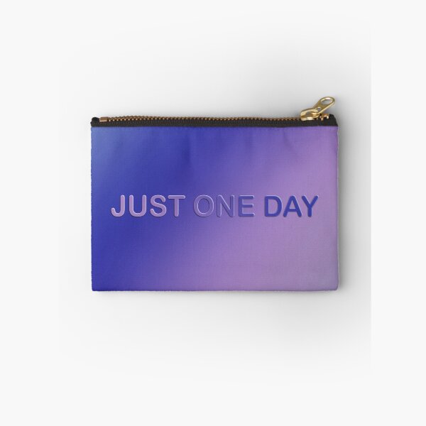 Item preview, Just One Day BTS Song| Embossed Design | Purple Gradient designed and sold by WarmlyArts.