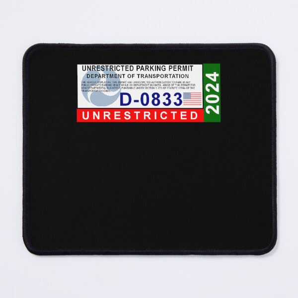 Item preview, Unrestricted Parking Permit  designed and sold by Ryannrobinso.