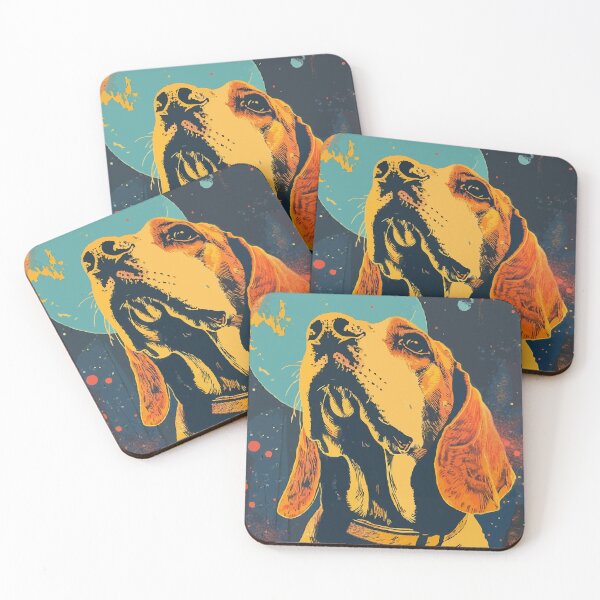 Item preview, Beagle dog grunge portrait designed and sold by etherElric.