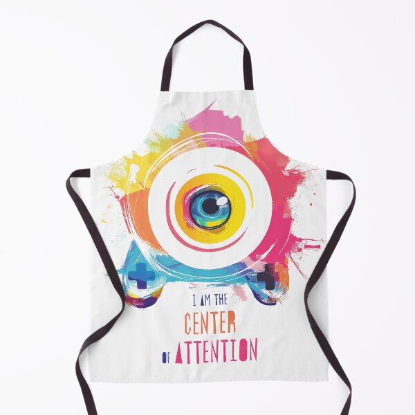 Item preview, I am the center of attention - Gamedev eye designed and sold by LeonieDieLoewin.