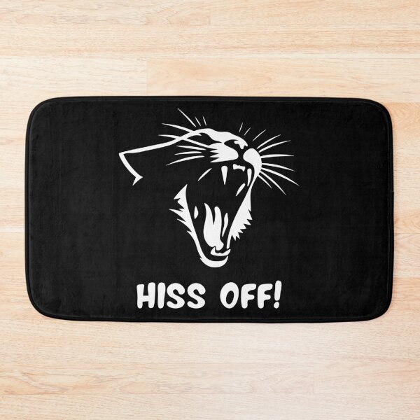 Item preview, Hiss off! Cat designed and sold by Batshirt.