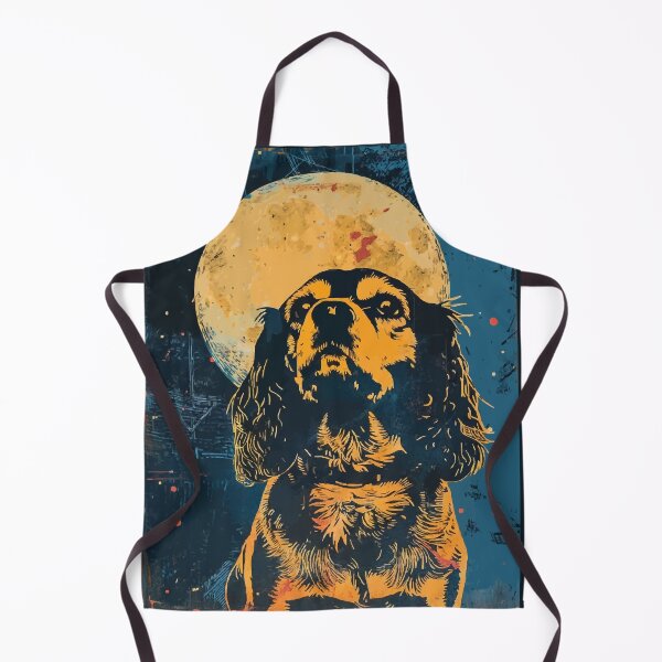 Item preview, Cavalier King dog grunge portrait designed and sold by etherElric.