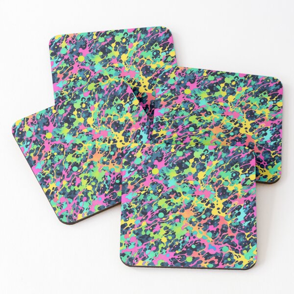 Item preview, Neon Splatter Pattern  designed and sold by Gabriela McDaniel.