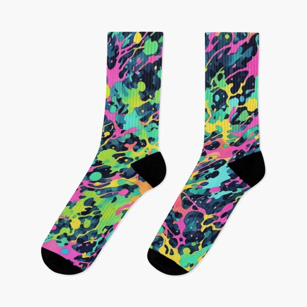 Item preview, Neon Splatter Pattern  designed and sold by Gabriela McDaniel.