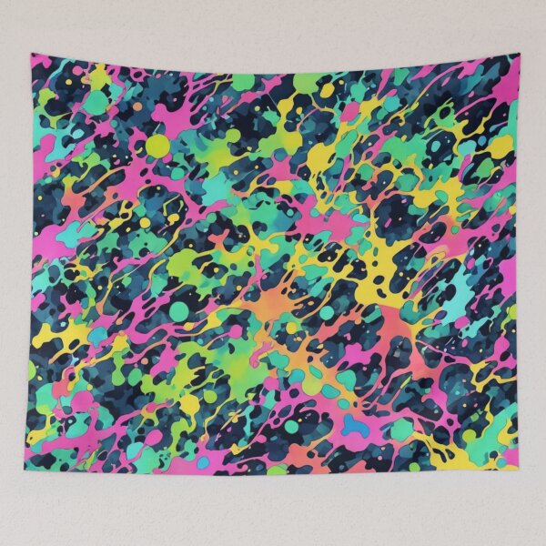Item preview, Neon Splatter Pattern  designed and sold by Gabriela McDaniel.