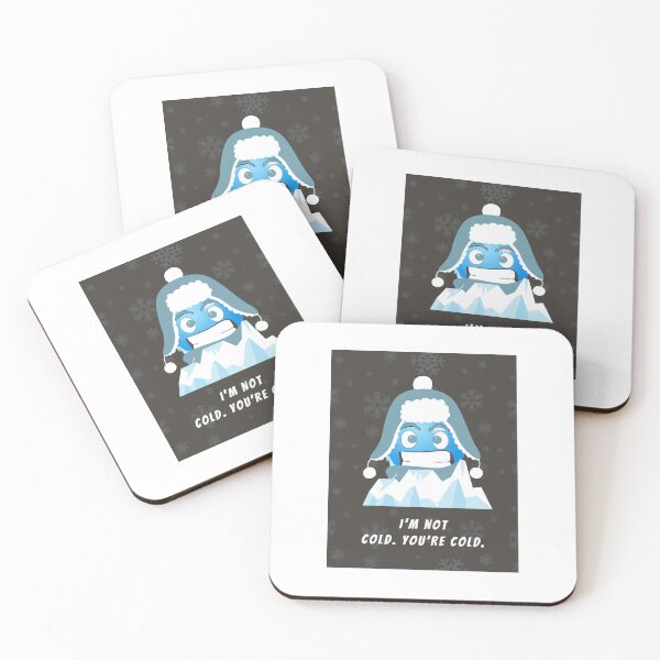 Item preview, I'm not cold, you're cold emoji guy designed and sold by njokindegwa.