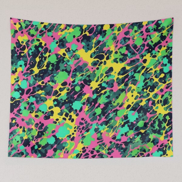 Item preview, Neon Splatter Pattern #2 designed and sold by Gabriela McDaniel.