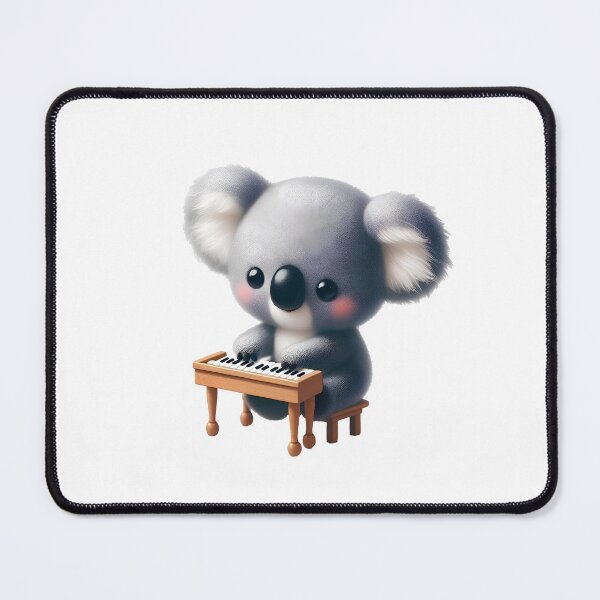 Item preview, Koala playing Piano - Gift for Koala Lover designed and sold by VintageCreator.